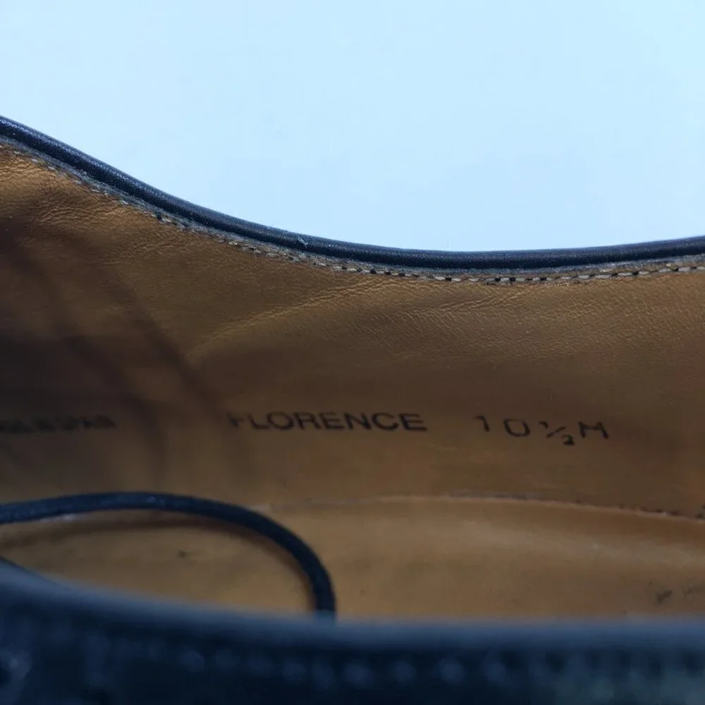 Mezlan black leather